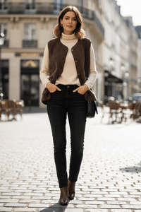 FLEECEVA – Cozy Women’s Fleece Vest, Soft and Stylish for All Seasons