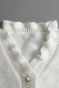 Darcey Ruffle Blouse for Women - Soft Fabric with Decorative Buttons, Stylish Fit 3