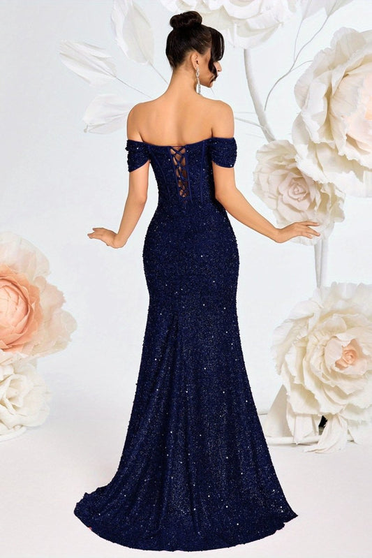 Delilah - Trendy Sparkling Sequin Dress for Night Out