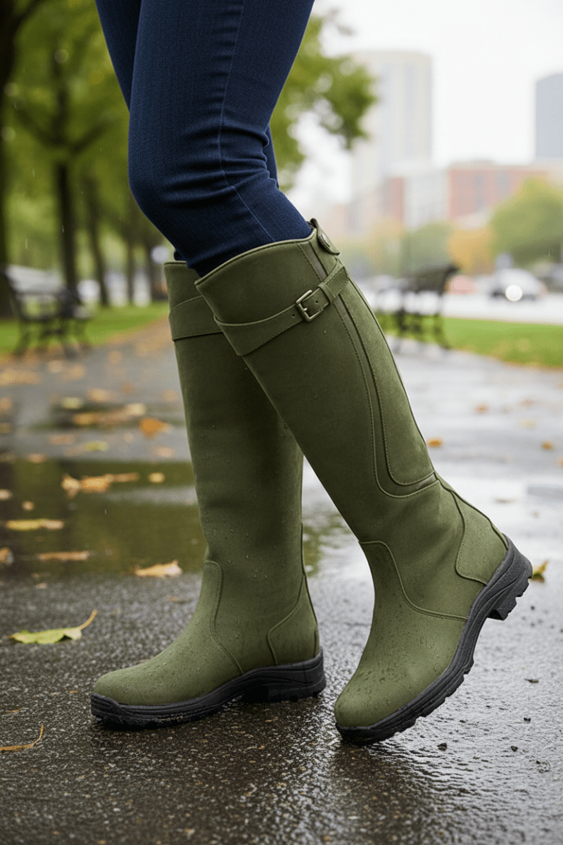 RAINDEFY – Knee-High Boots for Confident Walking