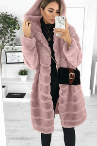 NOLÉA – Women’s Long Spring Coat for Cozy Elegance