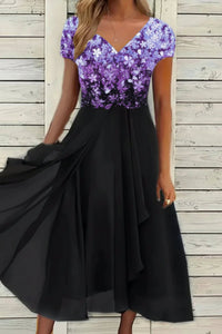 Elegant Floral Maxi Dress for Women - Formal Evening Wear by Marigon 0