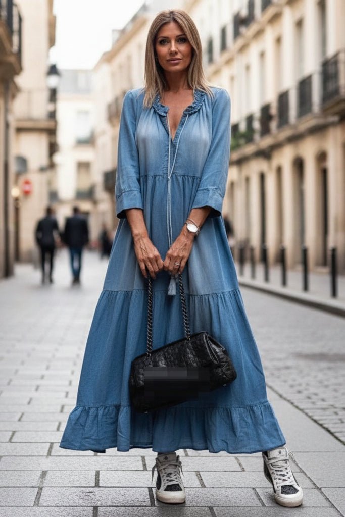 Elegant Maxi Dress - Comfortable Long Sleeveless Sundress for Any Occasion 0