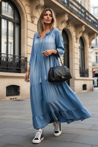 Elegant Maxi Dress - Comfortable Long Sleeveless Sundress for Any Occasion 1