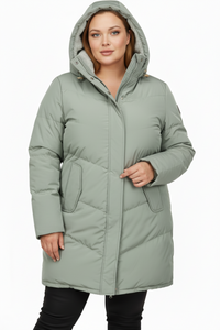 ELANPUFF – Refined Plus-Size Quilted Jacket with Thermal Insulation