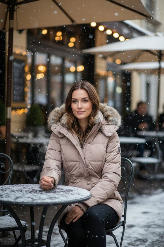 NOBELLE – Elegant Women’s Winter Jacket for Polished Everyday Style