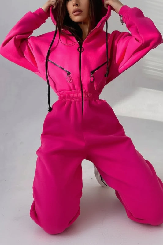 Elegant Women's Winter Jumpsuit with Ultra-Light Fleece Lining & Flattering Fit 4