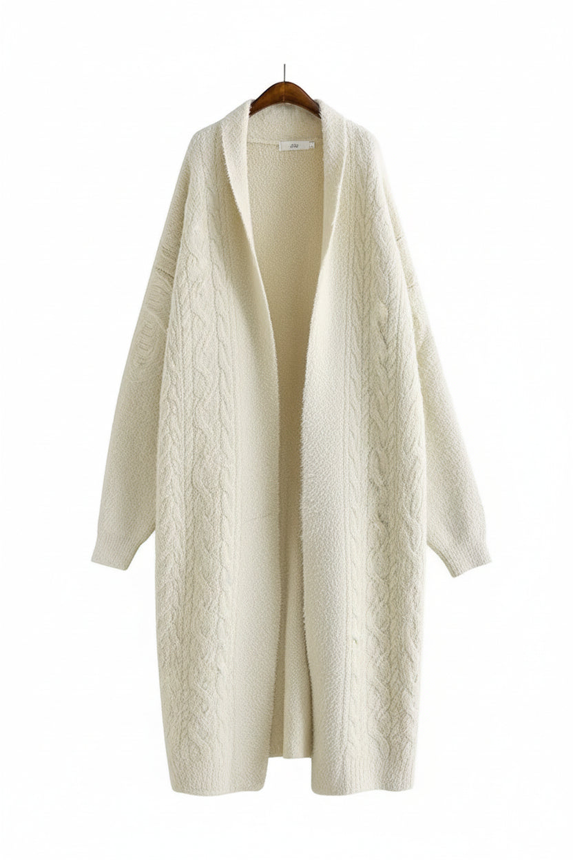 Emma - Women's Longline Open Cardigan for Spring Layering 0