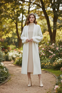 Emma - Women's Longline Open Cardigan for Spring Layering 1