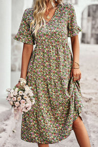 Floral Midi Dress - Lightweight Summer Dresses for Effortless Style 3