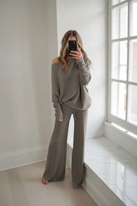 Harper Relaxed Fit Loungewear Set - Soft Two-Piece Lounge Set for Comfort 1