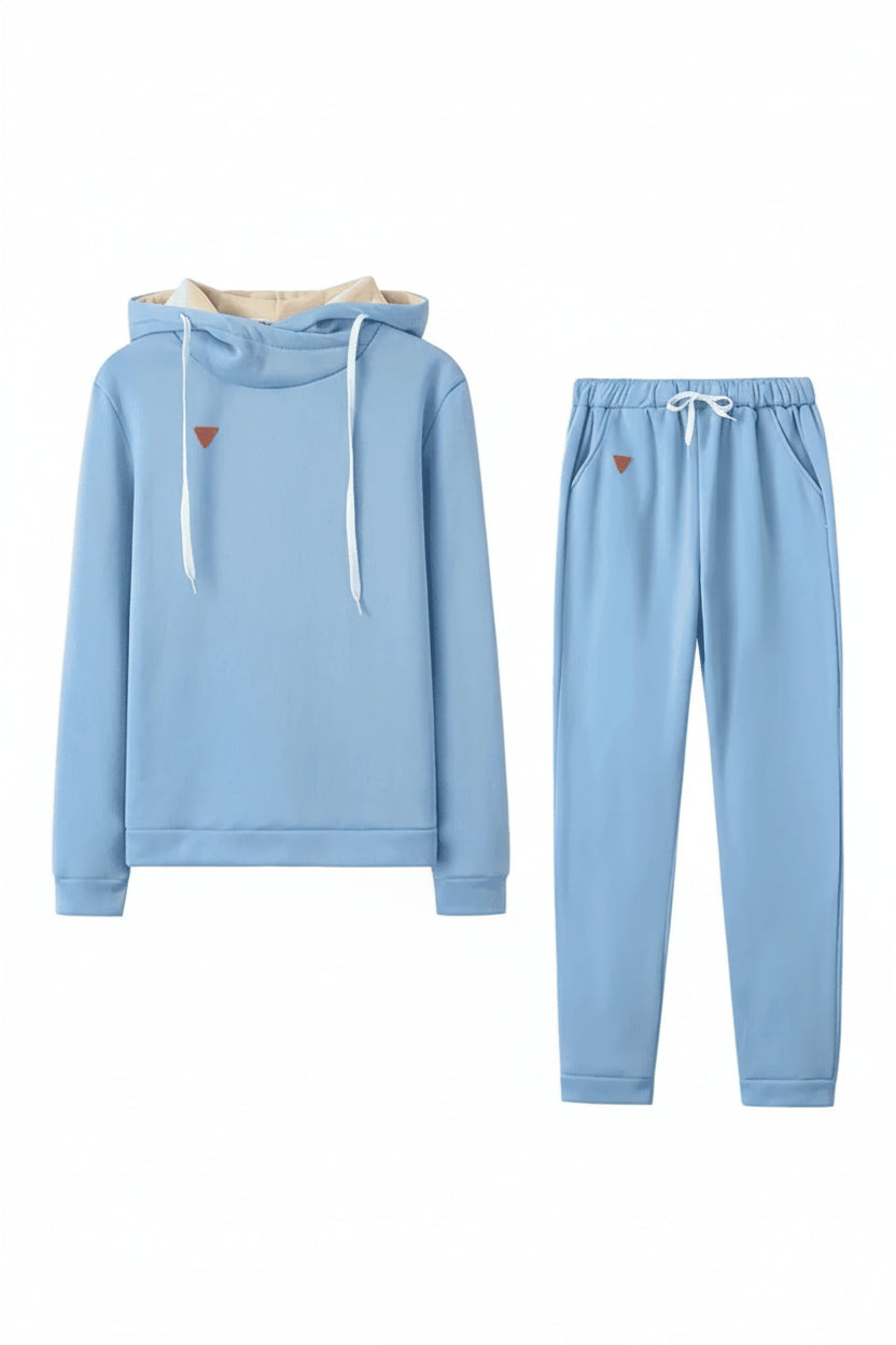 Heidi-Mode Women's Tracksuit - Stylish Black Two-Piece Sportswear for Comfort 3