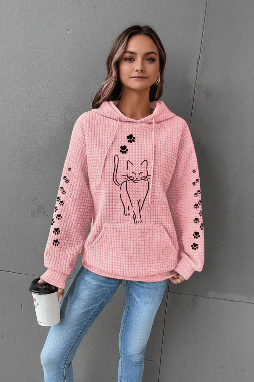 Heidi Fashion - Cozy Women's Hoodie in High-Quality Fabric, Stylish Design 2