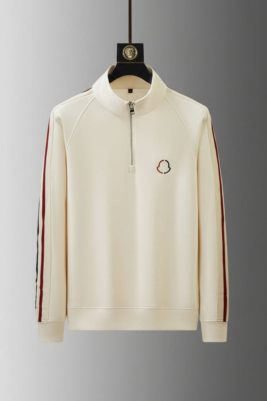 Heidi Mode - Contemporary Quarter Zip Tracksuit in Ultra-Soft Lycra for Active Elegance 8