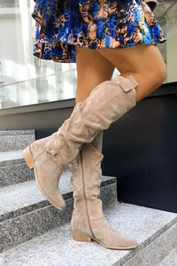 Heidi Mode - Women's Knee High Boots, Warm Suede for Cozy Winter Comfort 0