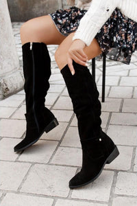 Heidi Mode - Women's Knee High Boots, Warm Suede for Cozy Winter Comfort 8