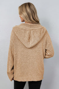 Hooded Cardigan with Drawstring - Stylish Comfort for Effortless Layering 7