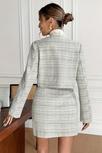 Ismeria - Refined Two-Piece Skirt Suit