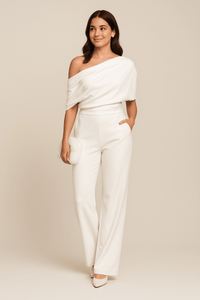 Jovina - Women's Elegant Spring Jumpsuit with Tailored Neckline 0