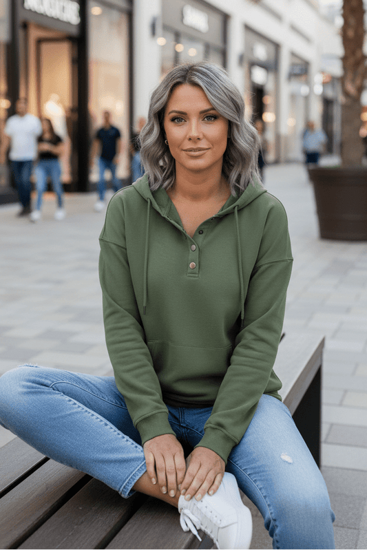 FLOWCORE – Modern Relaxed Sweatshirt with Soft Casual Feel