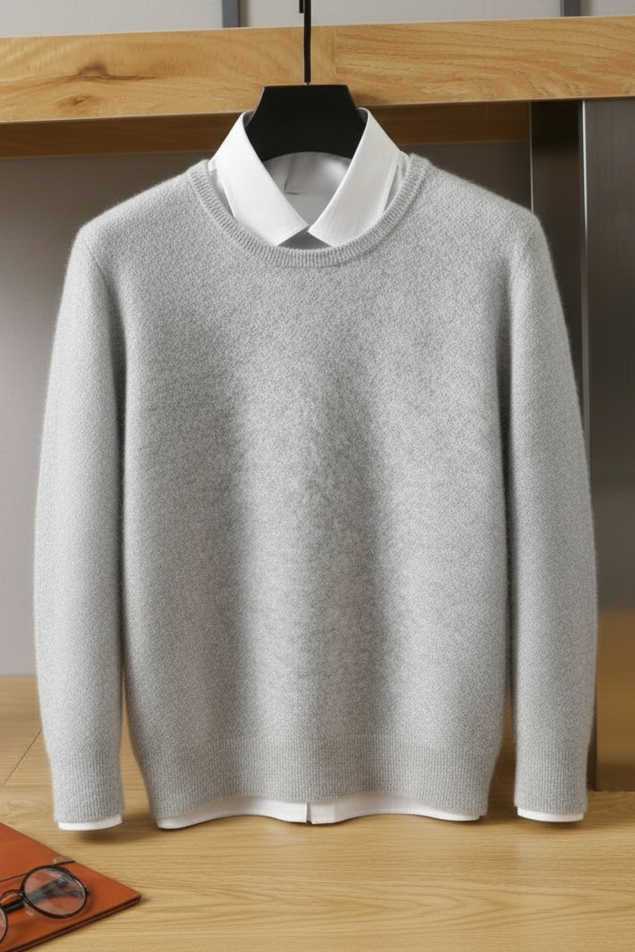 KNITESSA – Elegant Plus Size Knit Sweater for Timeless Wardrobes