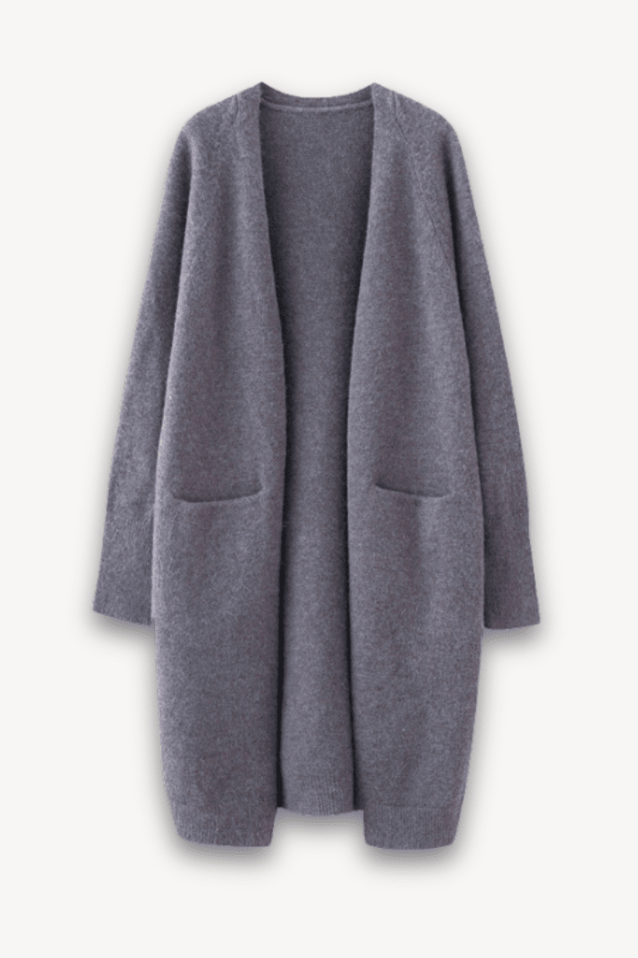 Marielle - Chic Open-Front Longline Sweater