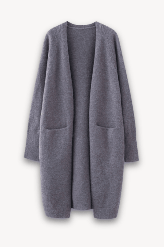 Marielle - Chic Open-Front Longline Sweater