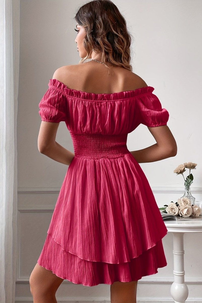 Maris - Lightweight Vibrant Pink Dress