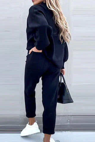 Megan Women's Cozy Two-Piece Tracksuit - Soft Touch Fabric & Relaxed Fit 1