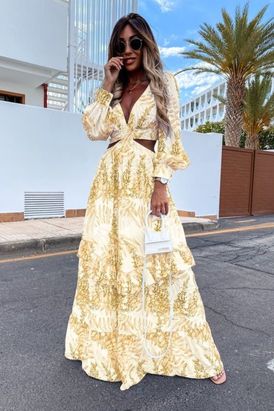 Paris - Elegant Long Summer Dress for Women - Flattering Maxi Style 3