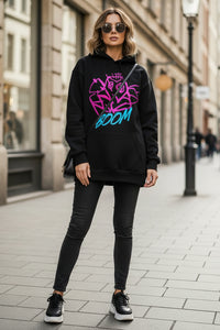 JINXWAVE – Arcane Jinx Long Sleeve Hoodie for Bold Streetwear Comfort