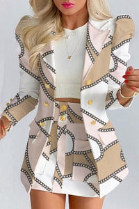 Nori – Sophisticated Blazer and Mini Skirt