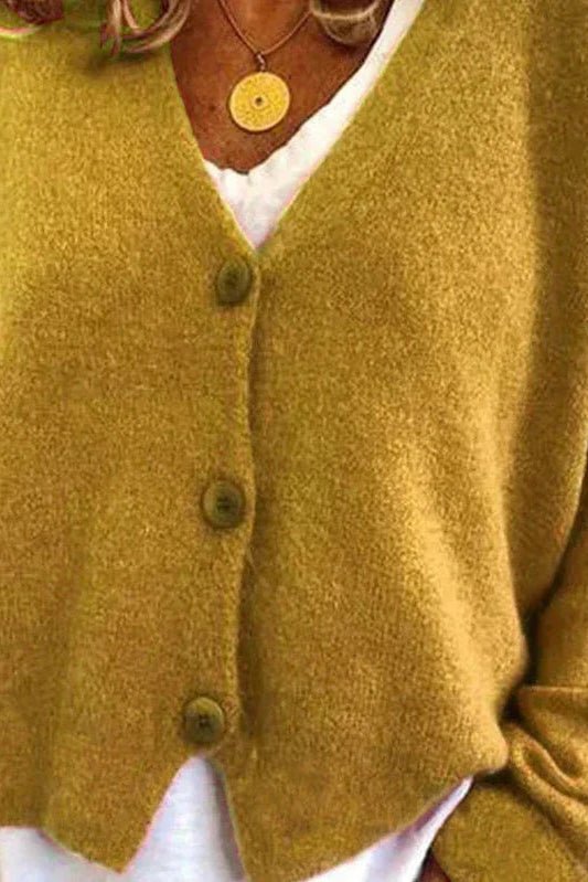 Saphira - Timeless V-Neck Cardigan