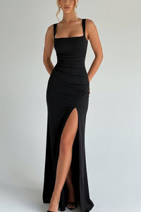 SERAPHÉ – Women’s Open-Back Maxi Dress, Refined Formal Evening Wear