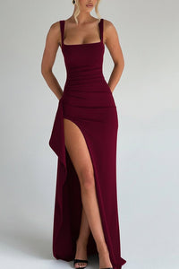 Shaquana - Women's Elegant Open-Back Maxi Dress for Formal & Cocktail Events 2