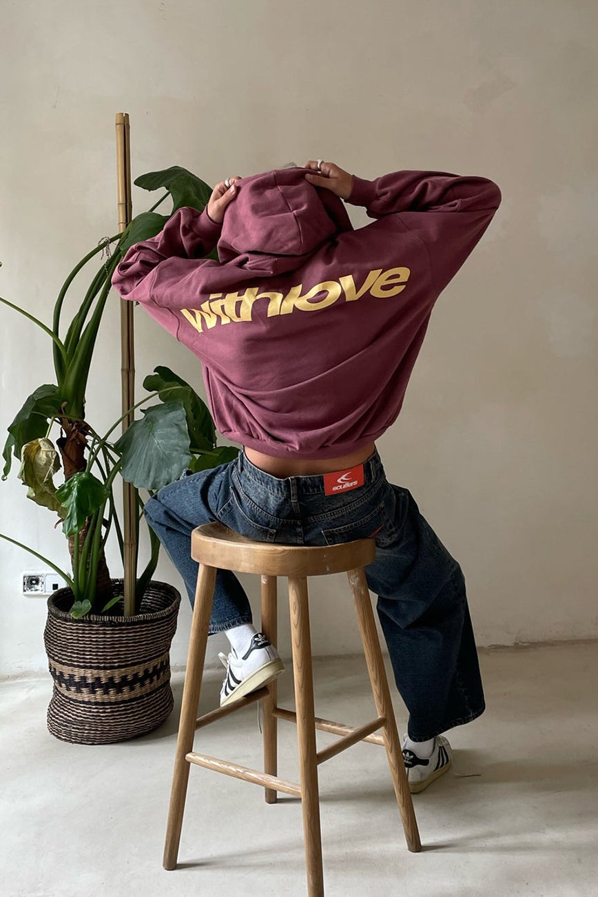 Soft Cotton Women's Relaxed Fit Hoodie with Sporty Hood and Trendy Back Print 3