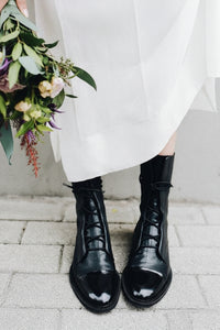 Sophia Lace-Up Leather Ankle Boots for Women - Stylish & Comfortable Footwear 4