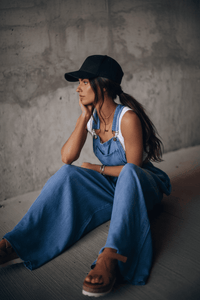 Stylish Denim Jumpsuit for Women - Comfortable Relaxed Fit with Adjustable Straps 6