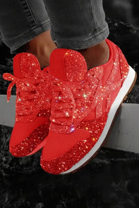 Trendy Glitter Sneakers - Stylish Sequined Casual Shoes for Comfortable All-Day Wear 3