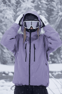 Versatile Unisex Ski Jacket with Hood for Winter Sports & Casual Wear 0