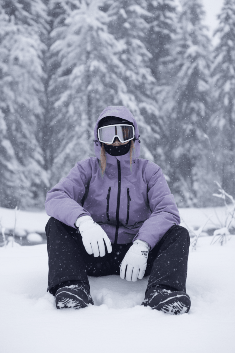 COLDTRAX – Versatile Unisex Hooded Jacket for Skiing and Activities