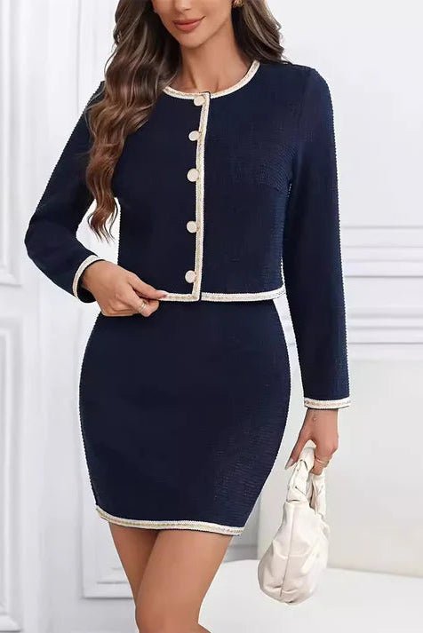 Virelise - Polished Two-Piece Workwear Set