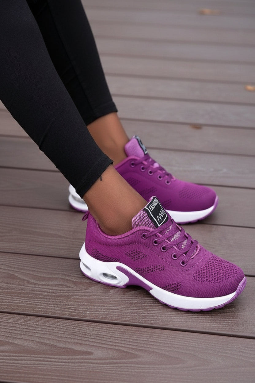 W&W Women's Sneakers - Lightweight Orthopedic Running Shoes with Shock Absorption 4