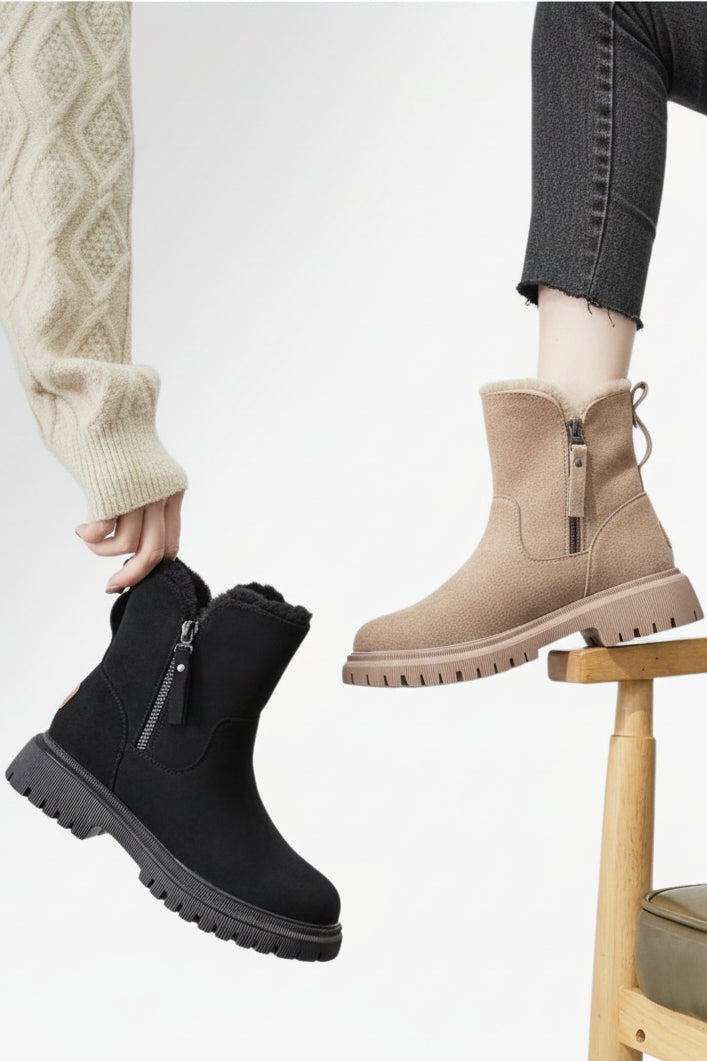 Wolf Boots - Women's Waterproof Winter Boots with Warm Fur Lining 5