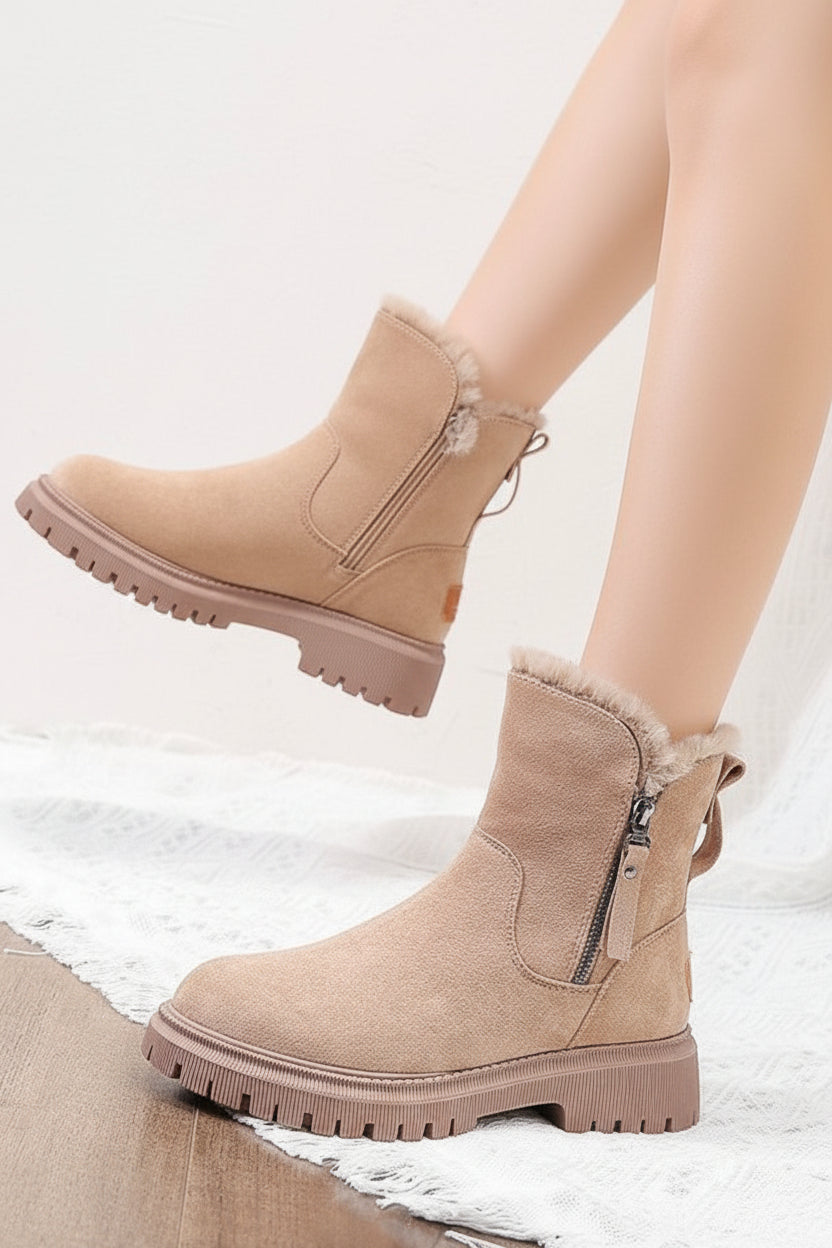 Wolf Boots - Women's Waterproof Winter Boots with Warm Fur Lining 7