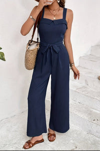 Saba – Sharp Solid Wide-Leg Set with Reinforced Seams