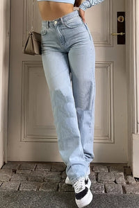 GENESSA – Classic Casual Straight-Leg Jeans
