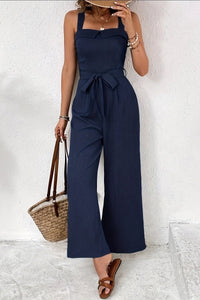 Saba – Sharp Solid Wide-Leg Set with Reinforced Seams