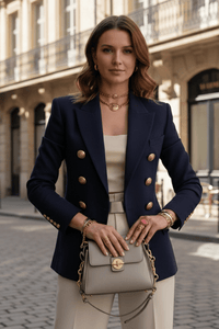 Zola – Sleek Tailored Blazer with Breathable Lining