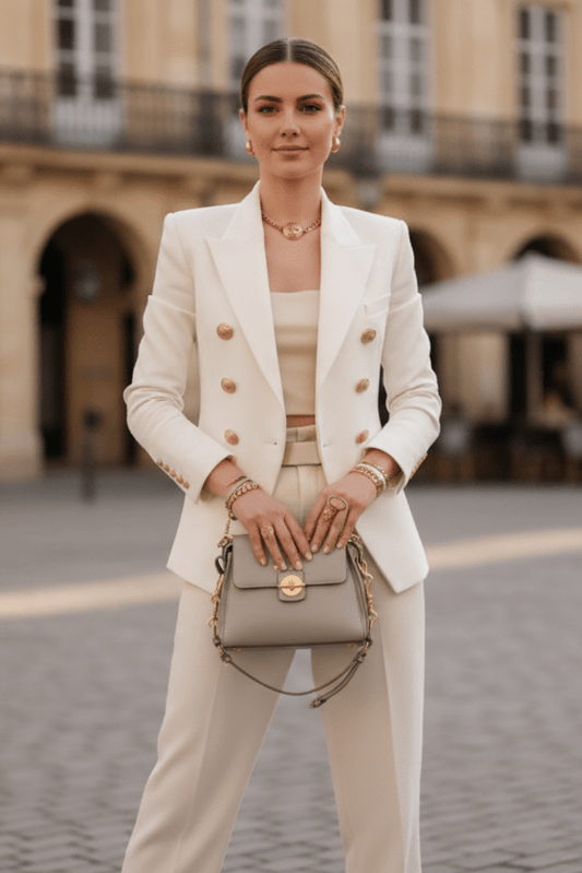 Zola – Sleek Tailored Blazer with Breathable Lining